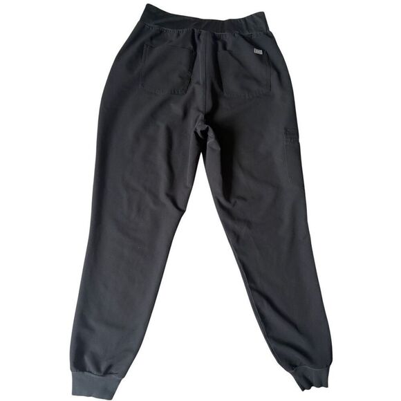 FIGS Zamora Jogger Scrub Pants Joggers M Tall Black - Picture 4 of 9